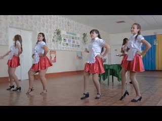 schoolgirls dancing in skirts 2